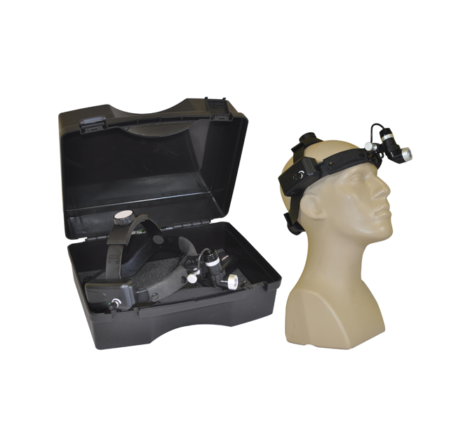 Surgical headlamp with carrying case