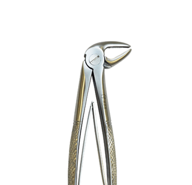 90° Curved Forceps Open Close-Up