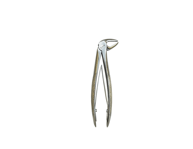 90° Curved Forceps Open