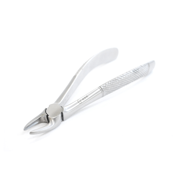 Curved forceps