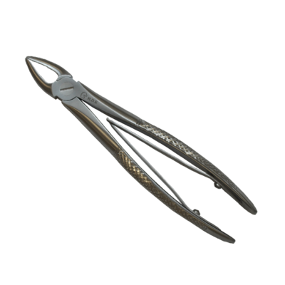 Straight forceps closed
