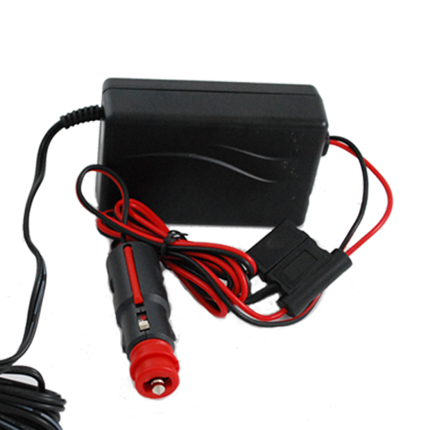 EVOLUTION Battery Car Charger Close-Up