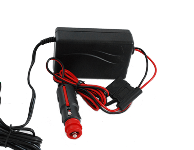 EVOLUTION Battery Car Charger Close-Up