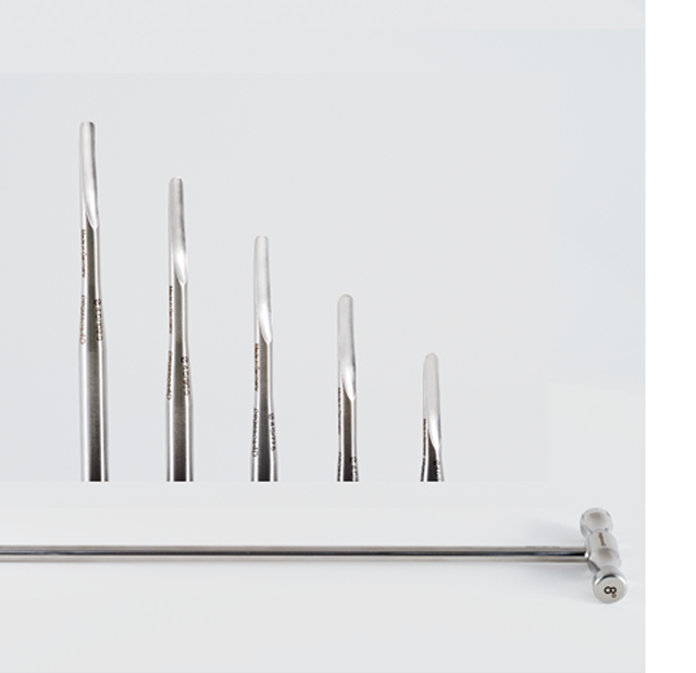 Set de pic dentaire - basique - poignée T, set de luxateurs Ø 5 mm et tournevis Torx (non autoclavable) Zoom