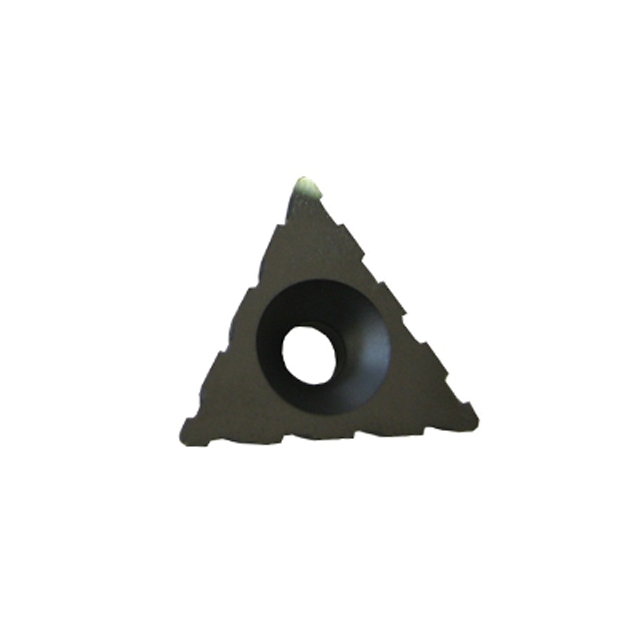 Tungsten Insert for Triangular Rasp 4 Grooves Close-Up