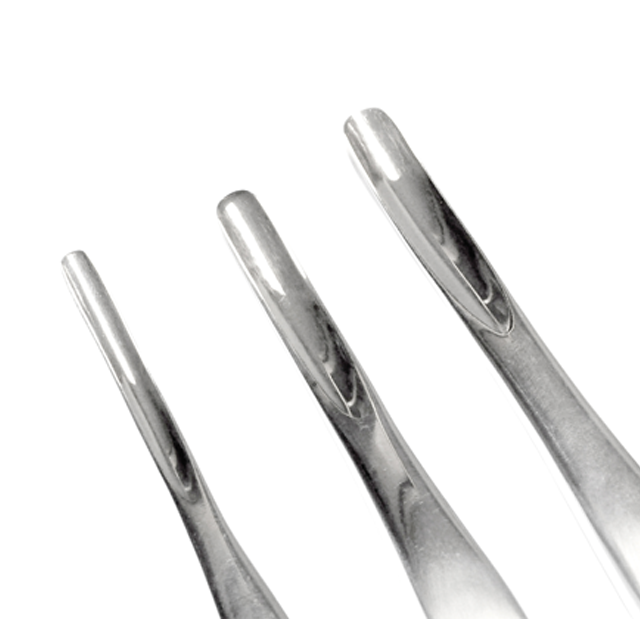 Curved Gouges Close-Up