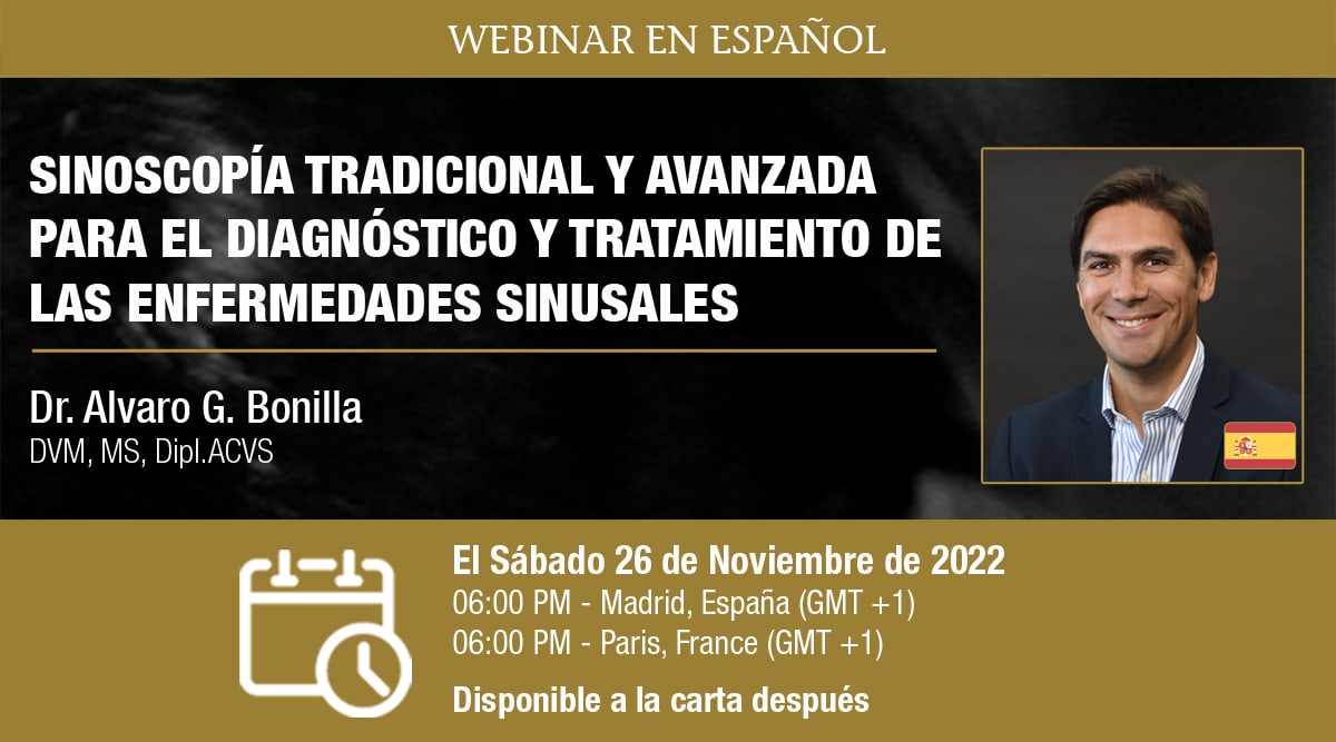 Webinar HDE en Español - Sinoscopía Tradicional y Avanzada para el Diagnóstico y Tratamiento de las Enfermedades Sinusales - Dr Alvaro G. Bonilla