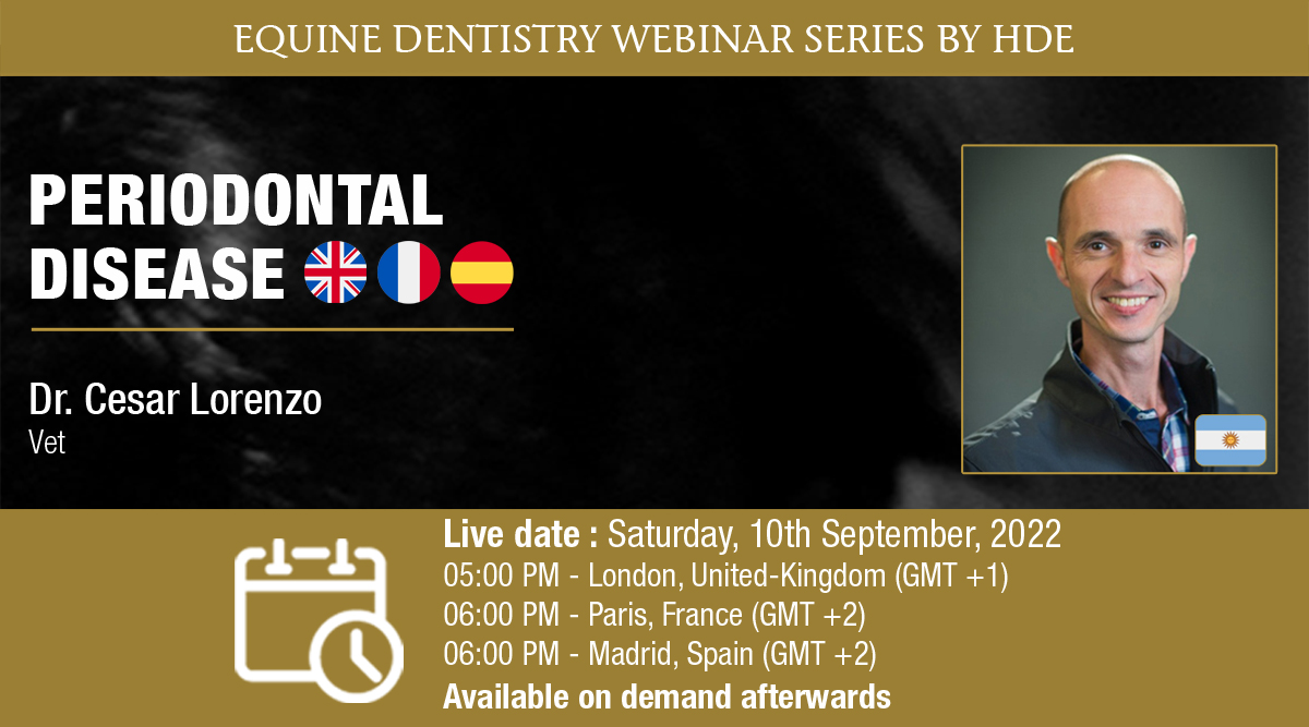 [HDE Webinar] Periodontal Disease - Dr Cesar Lorenzo