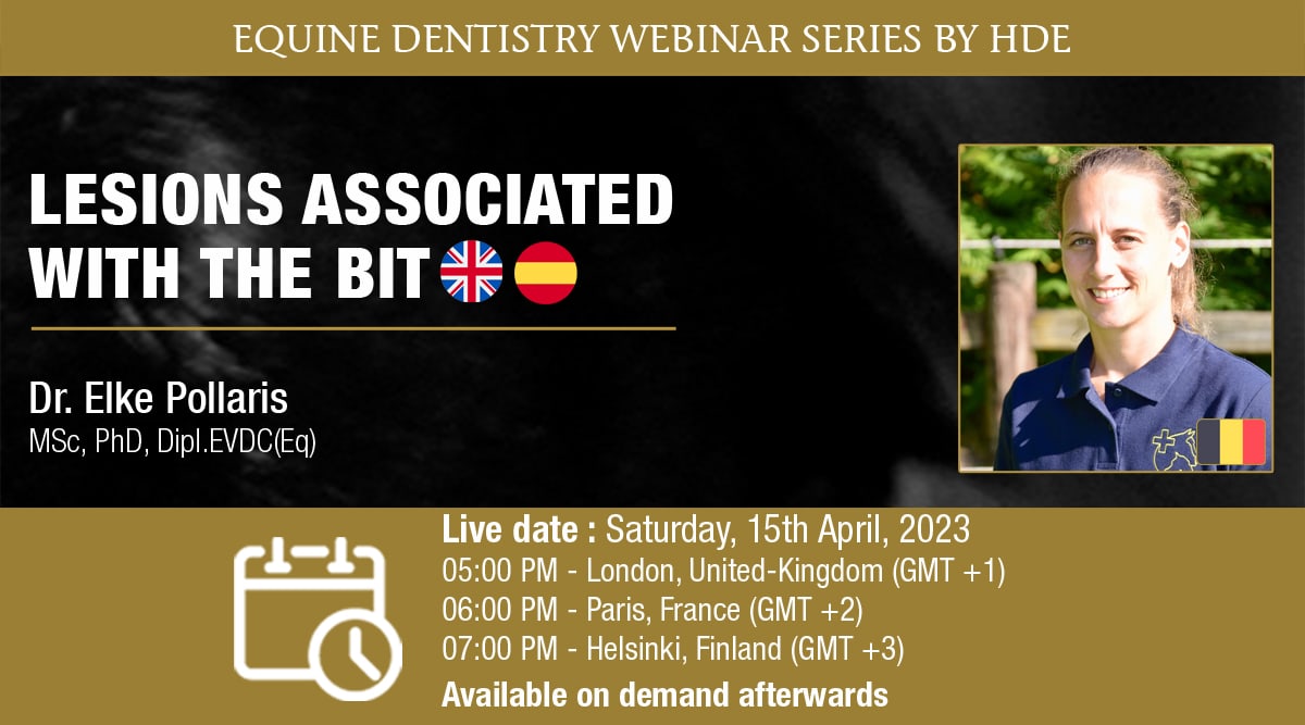 [HDE Webinar] Lesions Associated with the Bit - Dr Elke Pollaris