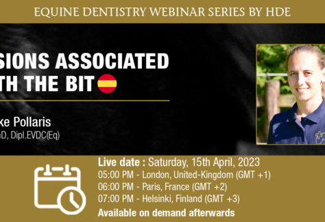 [HDE Webinar] Lesions Associated with the Bit - Dr Elke Pollaris