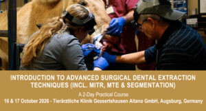 VetPD Course - Introduction to Advanced Surgical Dental Extraction Techniques (incl. MITR, MTE & Segmentation) - 16 & 17 October 2026 - Germany