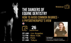 [HDE Webinar] The Danger of Equine Dentistry: How to Avoid Common Injuries - A Physiotherapist's View - Liz Barker