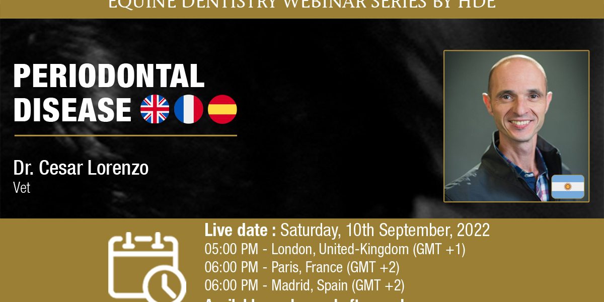 [HDE Webinar] Periodontal Disease - Dr Cesar Lorenzo