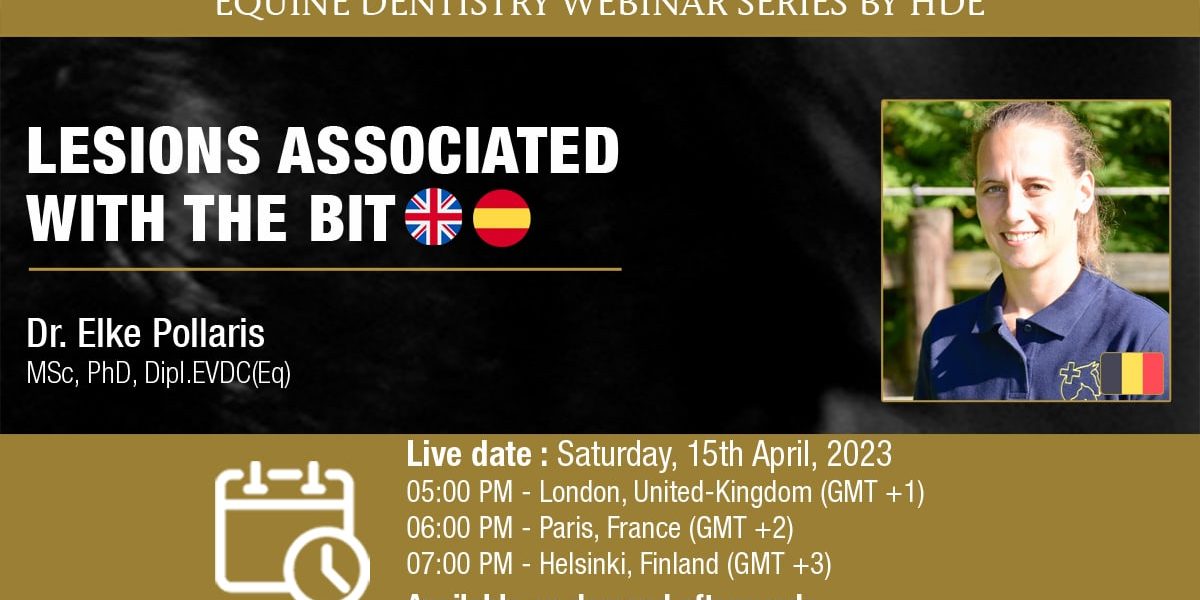 [HDE Webinar] Lesions Associated with the Bit - Dr Elke Pollaris