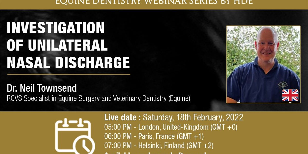 [HDE Webinar] Investigation of Unilateral NAsal Discharge - Dr Neil Townsend