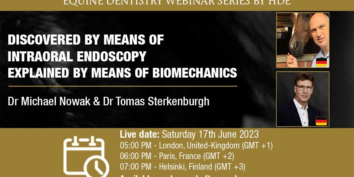 [HDE Webinar] Discovered by Means of Intraoral Endoscopy - Explained by Means of Biomechanics - Dr Michael Nowak & Dr Tomas Sterkenburgh